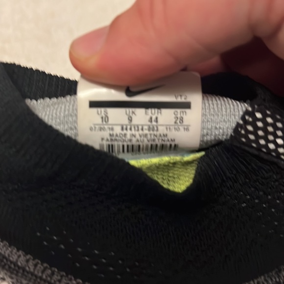 Nike Zoom All Out Flyknit 'Wolf Grey' size 10 - Picture 6 of 6